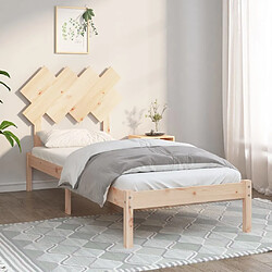 vidaXL Cadre de lit sans matelas 90x190 cm bois massif