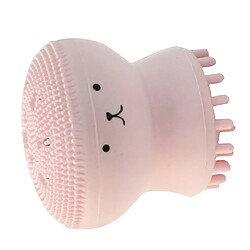 Brosse Nettoyante Visage en Silicone Doux Brosse Nettoyante pour le Visage et Massage (Rose) pas cher