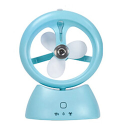 Avis Mini Vaporisateur de Beauté Vaporisateur d'humidification Portable Rechargeable à l'Eau Petit Ventilateur (Bleu)