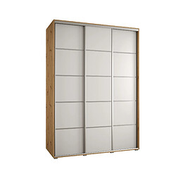 Abiks Meble Armoire DAVOS 4 À Portes Coulissantes 235,2/180/45 3 Portes