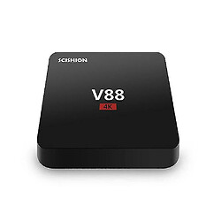 Acheter Universal V88 Smart TV Décodeur Android 4K Quad Core 2G 16G WIFI Lecteur multimédia TV Box Home Cinéma (prise UE)