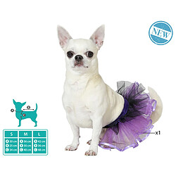 BigBuy Pets déguisement pour chien Taille S Tutu