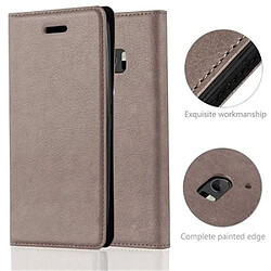 Cadorabo Coque HTC ONE M10 Etui en Brun