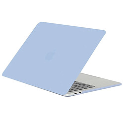 Wewoo Housse Étui bleu pour 2016 Macbook Pro 13.3 pouces A1706 & A1708 Ordinateur Portable Texture Givrée PC Cas de Protection