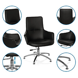 Avis Chaise de bureau / Chaise polyvalente SHAKE 300 similicuir noir hjh OFFICE