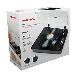 Platine vinyle Bluetooth avec enceintes intégrées – TT650BT THOMSON pas cher