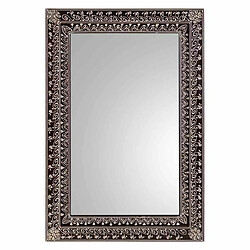 Miroir mural Alexandra House Living Blanc Marron Bois MDF 1 x 62 x 42 cm