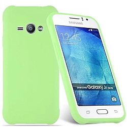 Cadorabo Coque Samsung Galaxy J1 ACE Etui en Vert