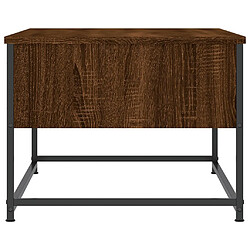 Acheter vidaXL Table basse chêne marron 100x51x40 cm bois d'ingénierie