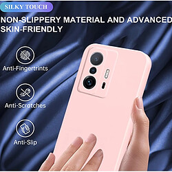 Acheter Coque En Silicone Liquide Phonecare Pour Xiaomi 11T - Rose