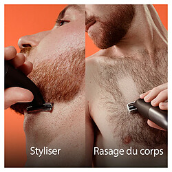 Acheter Braun Tondeuse A Barbe et Rasoir Pour Le Corps et Le Visage - XT5200 - Noir/Gris