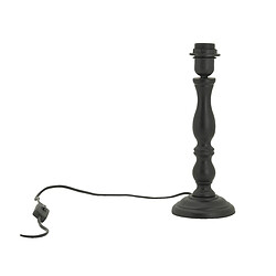 Aubry Gaspard Pied de lampe en bois sculpté Bois noir.