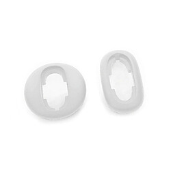 OKULI 8 x Écouteurs en Silicone Embouts d'oreilles pour Samsung Galaxy Buds Live Casque Écouteurs en Blanc