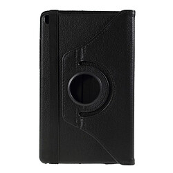 Etui en PU litchi noir pour votre Samsung Galaxy Tab A 8.0 (2019) SM-T295