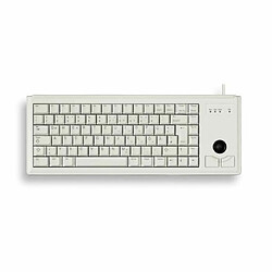 CHERRY Clavier G84-4400 - Filaire - Français - Gris clair