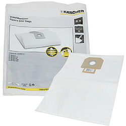 KÄRCHER SACHET FILTRE X 5 PAPIER TOISON