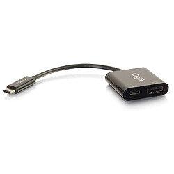 Cables To Go C2G 80492 adaptateur et connecteur de câbles HDMI HDMI, USB-C Noir