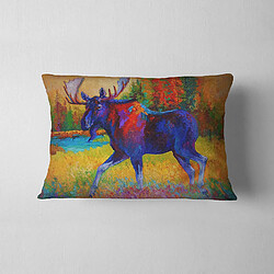 Bonamaison Housses de Coussin, Polyester, Multicolore, 35X50 Cm