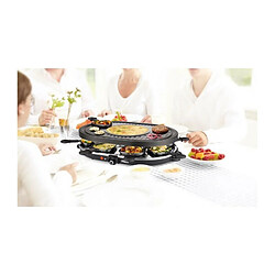 Avis Appareil à raclette 8 personnes 1200w + gril - 162700-01-001 - PRINCESS