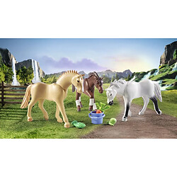 Acheter Playmobil® 71356 3 chevaux morgan, quarter horse and shagya