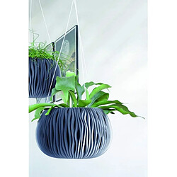 Pot de Fleurs suspendu avec insert Prosperplast Sandy Bowl DSK370 Ø 370 mm 9L anthracite