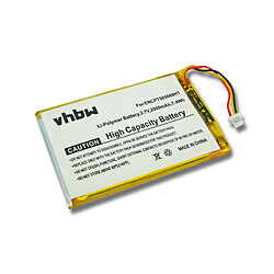 vhbw Batterie remplacement pour Skygolf ENCPT505068HT, GPS0320MG051 pour appareil GPS de navigation de golf (2000mAh, 3,7V, Li-polymère)