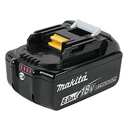 Pack énergie Makita 4 batteries 18 V 6 Ah BL1860B chargeur double DC18RD coffret MAKPAC