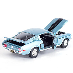 Universal 1: 18 Voiture de sport Simulation statique Moulée sous pression Modèle de collection Voiture Jouet | Moulée sous pression(Bleu)