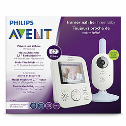 Babyphone vidéo numérique SCD835/26 - Philips Avent