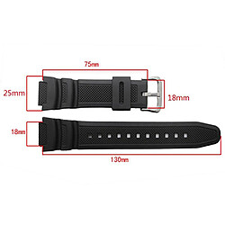 Avis Bracelet De Montre En Silicone Anti-transpiration 4 Pièces Pour Casio AE-1200 F-108WH W-215