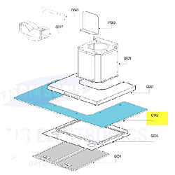 Samsung REFLECTEUR VERRE HOTTE