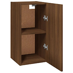 Acheter vidaXL Meuble TV Chêne marron 30,5x30x60 cm Bois d'ingénierie