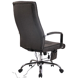 Avis Non Chaise de bureau en tissu Portland avec fonction massage