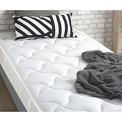 Idliterie Ensemble Matelas 100% latex 3 zones ESSENTIEL + Sommier - Fabriqué en France pas cher