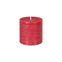 But Bougie ronde Ø 6,7 cm OLIA Rouge