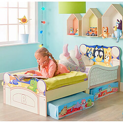 Acheter Pegane Lit pour enfants avec tiroir de rangement - Longueur 143 x profondeur 77 x hauteur 63 cm