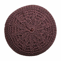 Avis Pouf Alexandra House Living Brun foncé polystyrène 40 x 30 x 40 cm