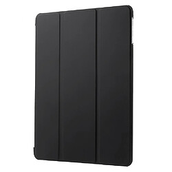 Etui en PU stand en trois volets + tablette pc noir pour votre Apple iPad 9.7 (2017)