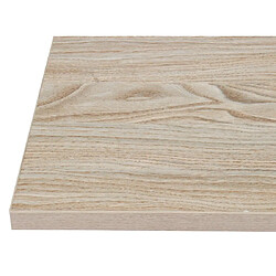 Plateau de Table Carré 600mm Effet Bois Clair - Bolero