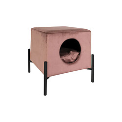 LEITMOTIV Canapé pour animaux Snog Velvet - Rose