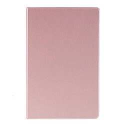 Etui en PU avec support or rose pour votre Samsung Galaxy Tab S6 T860