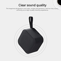 Universal Haut-parleur Bluetooth HiFi Métal Mini Portable Sans Fil Lecteur de Musique Auxiliaire Extérieur Radio FM Ordinateur Stéréo Haut-parleur Portable (Noir)