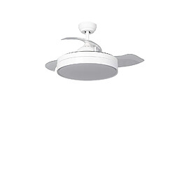 Avis Ledkia Ventilateur de Plafond Silencieux Dalori Blanc 106cm Moteur DC Blanc