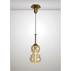 Avis Luminaire Center Suspension Sonata Bronze 1 ampoule 75cm