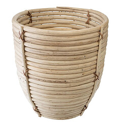 Pegane Lot de 3 pots en rotin coloris naturel