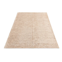 Avis Vidal Tapis de laine 191x130 brun Darya