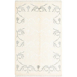 Vidal Tapis de laine 183x119 beige Darya