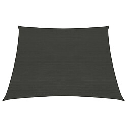 ComfortXL Voile D'ombrage 160 G/m² Anthracite 4/5x3 M Pehd