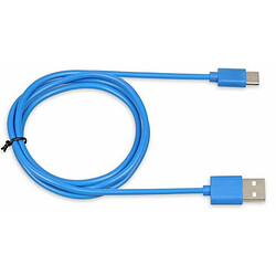 iBox IKUMTCB câble USB 1 m USB 2.0 USB A USB C Bleu