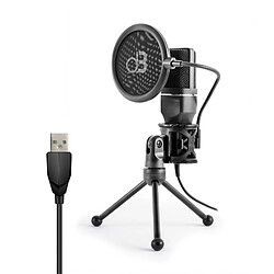 Dynabass Microphone Studio à Condensateur Avec Directivité Cardioïde Mic250